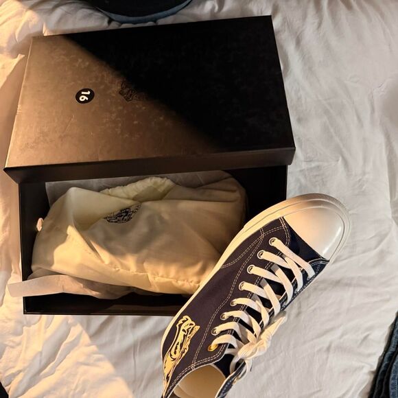 Darc-sport Men's Navy and Blue Trainers - Picture 3 of 8